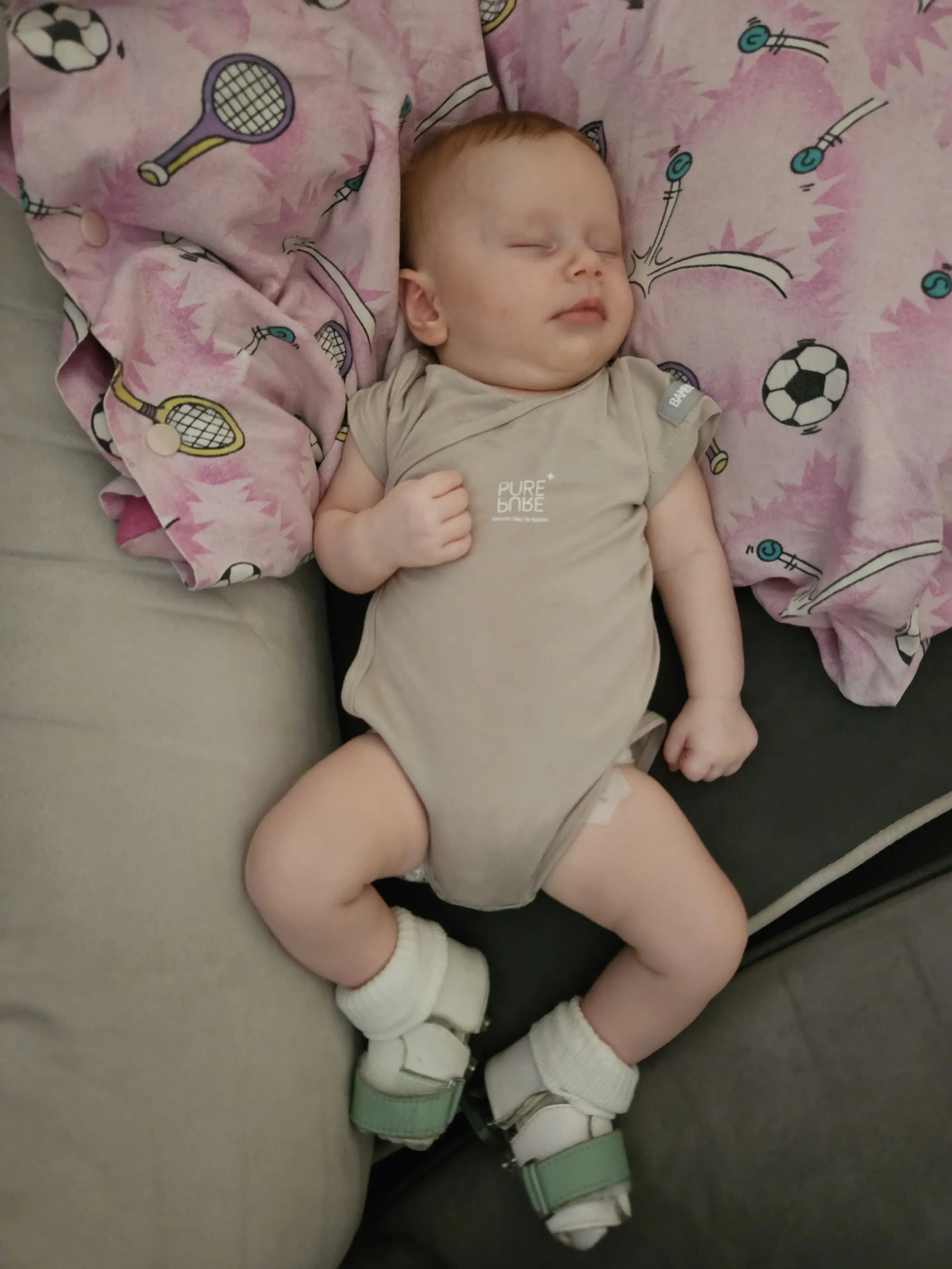 Body bambino maniche corte - Sabbia 09