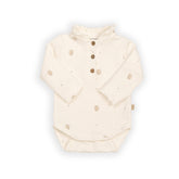 Body a polo con colletto volant - PRINT SQUIRREL 344 -  | Bamboom