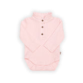 Body a polo con colletto volant - PINK BLUSH 346 -  | Bamboom