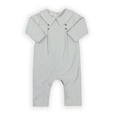 Tutina Bimbo elegante con colletto - MOSS GREY 351 -  | Bamboom