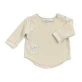 Maglia manica lunga Pure - LIGHT KHAKI 527 -  | Bamboom