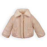Giacca bimba con colletto - VINTAGE PINK 341 -  | Bamboom
