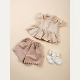 Dots Shirt - ALMOND CREAM 273 -  | Bamboom