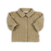 Camicia bimba maniche lunghe - MUSTARD 270 -  | Bamboom