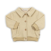 Giacca bimbo squares - ALMOND CREAM 273 -  | Bamboom