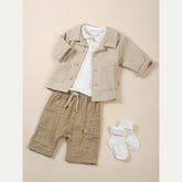 Blazer jacket - LIGHT MUSTARD 279 -  | Bamboom