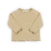 Shirt bimba a maniche lunghe - MUSTARD 270 -  | Bamboom