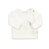 Maglia con ricamo Surf house - OFFWHITE 111 -  | Bamboom