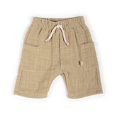 Shorts Lino Look - MUSTARD 270 -  | Bamboom