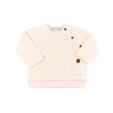 Maglione a costine - Bianco 01 -  | Bamboom