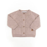 Cardigan ajour bimba - Cammello 33 -  | Bamboom