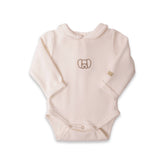 Body mit besticktem Kragen – Whisper Pink 570 –  | Bamboom