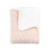 Coperta Wrinkled culla, in bambù organico + spugna peluche - WATER PEACH 114 -  | Bamboom