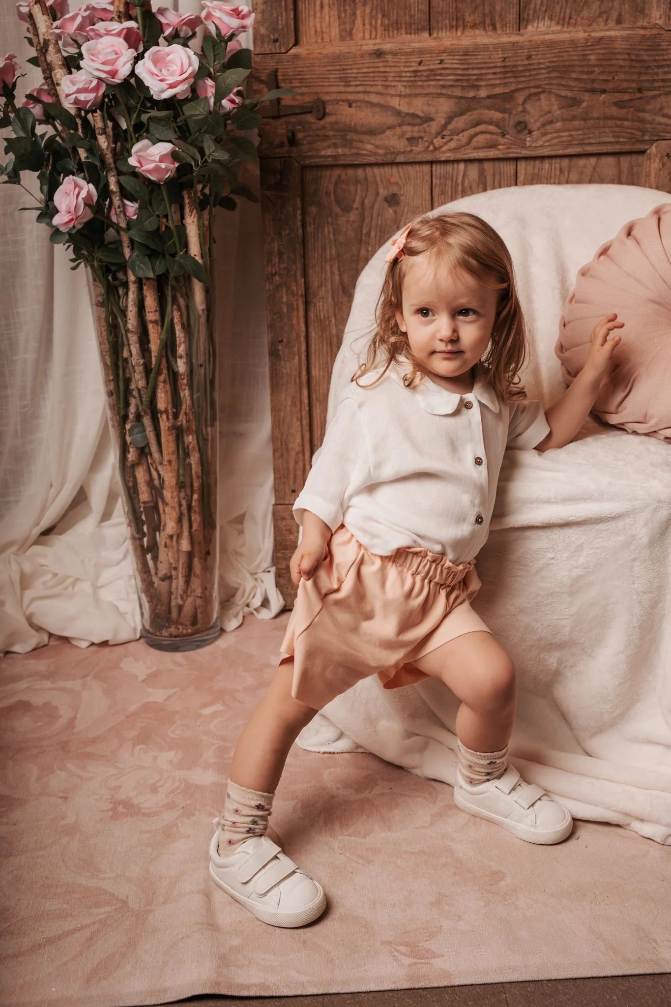 Camicia collo a fiore - OFFWHITE 111