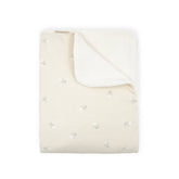 Coperta Jersey Print culla + spugna peluche - FISHES 242 -  | Bamboom