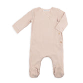 Tutina con piedi Pure - VINTAGE PINK 341 -  | Bamboom