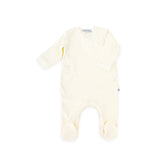 Tutina "Pure" con piedi - Panna PREMATURE 00M - 02 Panna -  | Bamboom