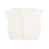 Confezione Body maniche corte Print- 2pc - BIRD MIX 428 -  | Bamboom