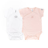 Confezione Body maniche corte- 2pc - ROSA 04 -  | Bamboom