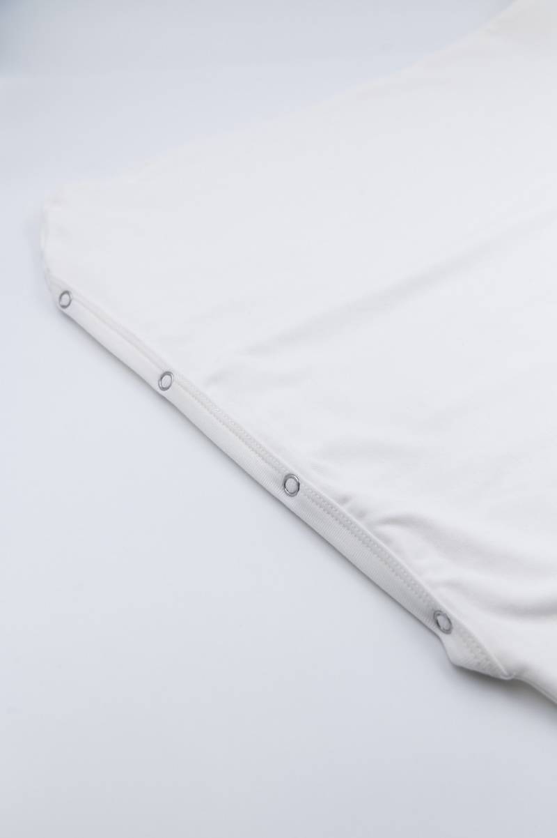 Sterntaler Sacco nanna leggero con maniche e cerniera, taglia 50, colore: bianco