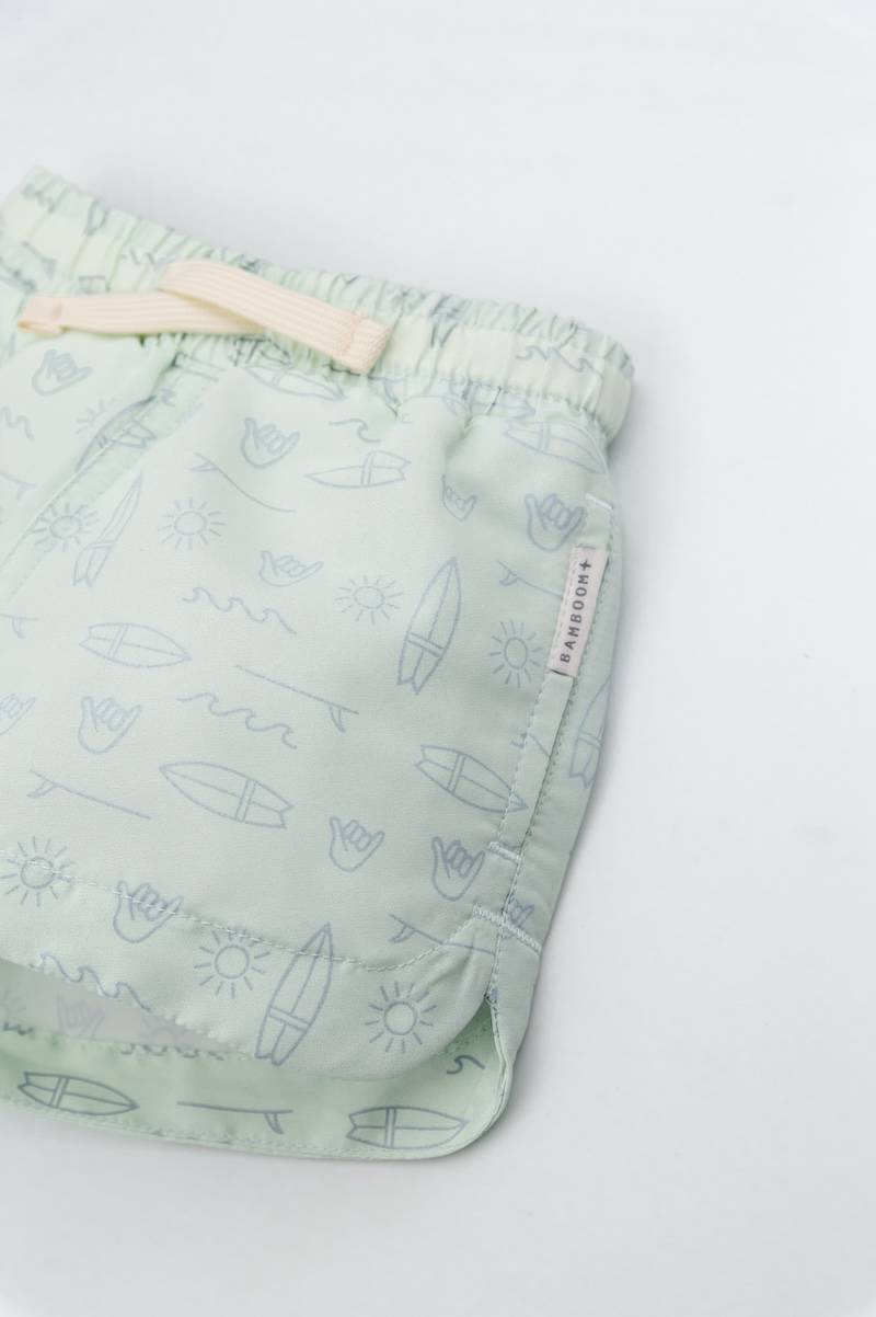 Pantaloncini Da Surf Essentials Per Bambini E Ragazzi – Tessuto Asciugatura Rapida, Vestibilità Classica Con Slip Interno - 2