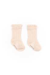 Calza bimba traforata - WATER PINK 67 -  | Bamboom
