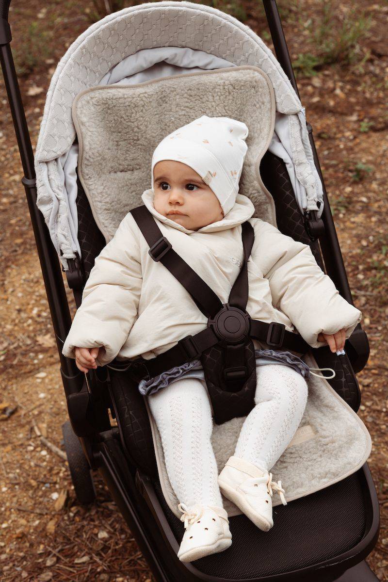 laufrad kinderwagen Fahrradanhänger 3-in-1 Schwarz/Creme
