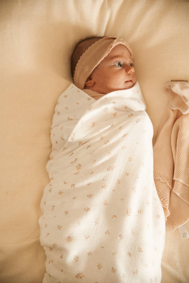 Swaddle XL 2pack 120x120cm TULIPS 204 – Bamboom srl