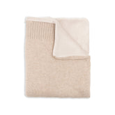 Copertina 4 stagioni con Cashmere e lato teddy - LIGHT CHOCOLATE MELANGE 318 -  | Bamboom