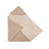 Copertina Wrap 4 stagioni con Cashmere e lato teddy - LIGHT CHOCOLATE MELANGE 318 -  | Bamboom