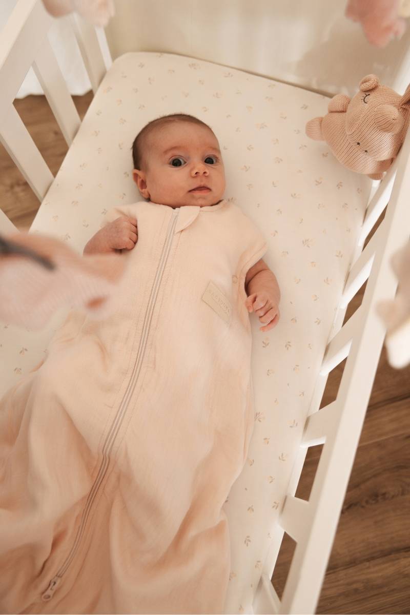 bamboo schlafsack Sommer-Schlafsack für Neugeborene Combi 6-36M TOG 1.1 - PINK 012