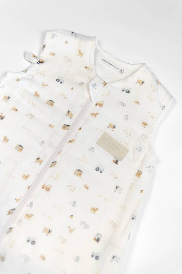 Sacco Nanna Estivo MOEMOE BABY - Cotone 0.5 Tog, Senza Maniche - Foto 4