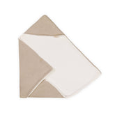 Copertina Wrap con cappuccio brushed - MELANGE SAND 181 -  | Bamboom