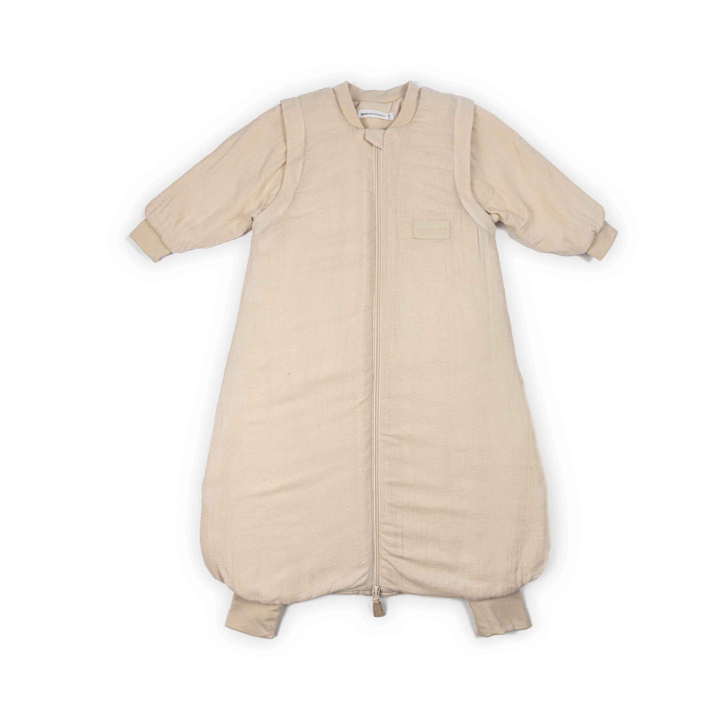 schlafsack mit ärmeln 110 Schlafsack für Neugeborene Mini 6-18 Monate – TOG 2,7 mit Ärmeln und Füßen – SAND 10