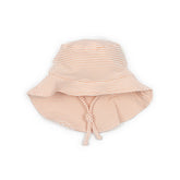 Casquette de plage UV50+ - PINK STRIPES BEAR 435 -  | Bamboom