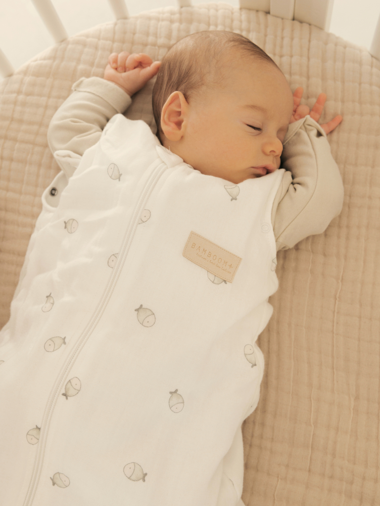 Sleeping bag Combi 6-36M TOG FISHES 242 – Bamboom srl