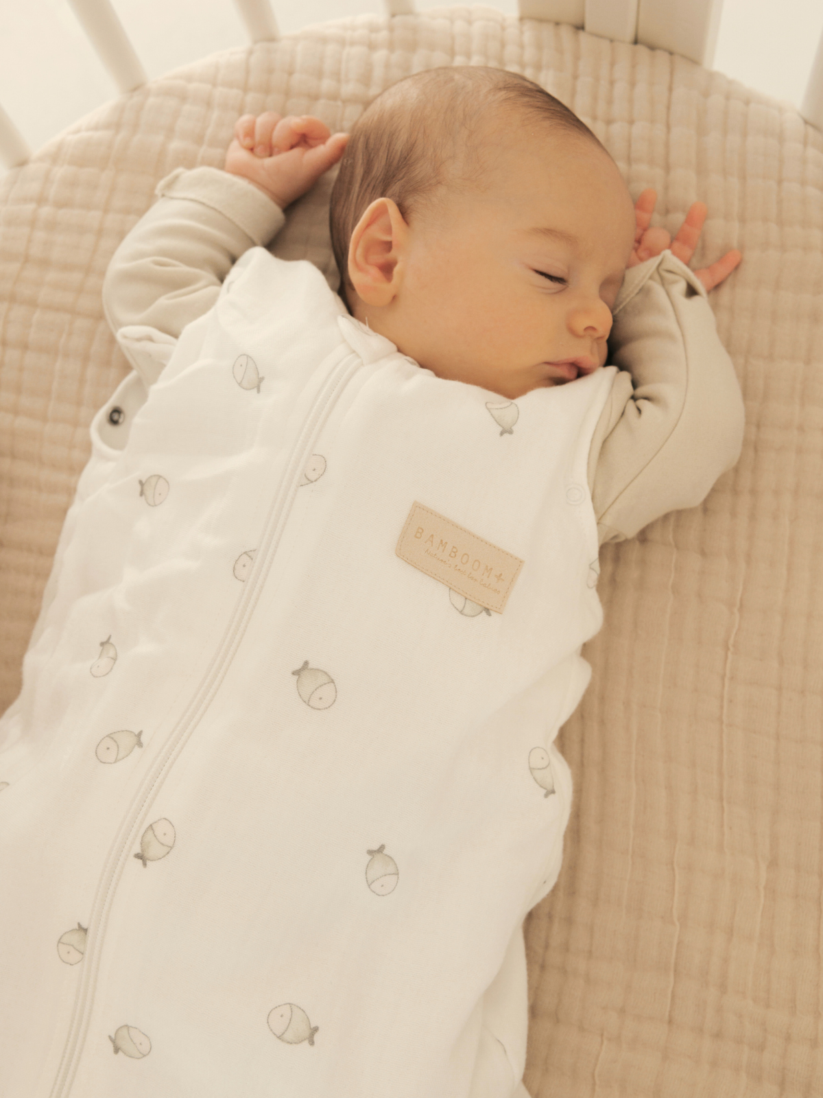 Sleeping bag Combi 6-36M TOG FISHES 242 – Bamboom srl