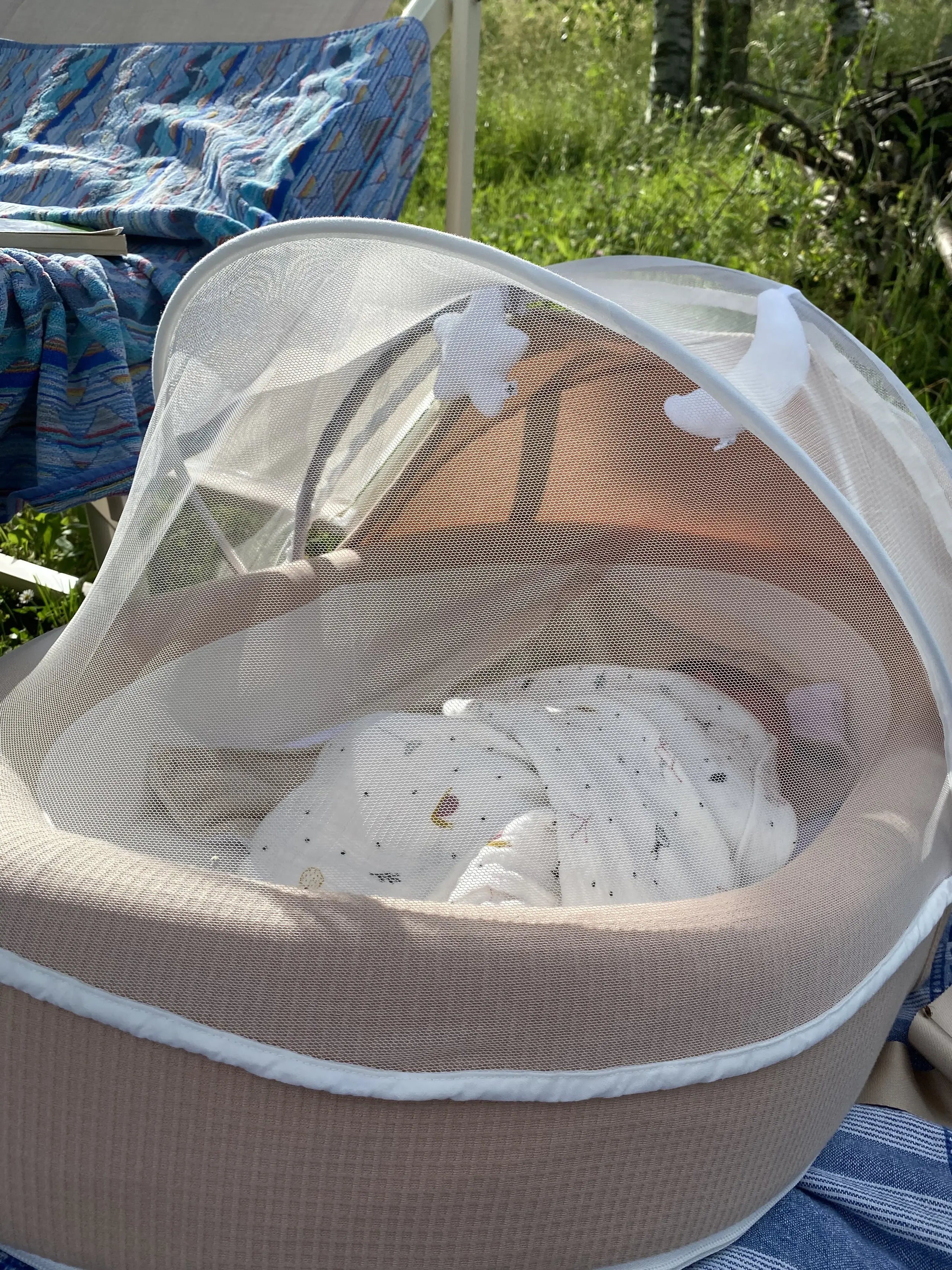 BABY NEST CO-SLEEPING BABY BED 90x56cm - Nude