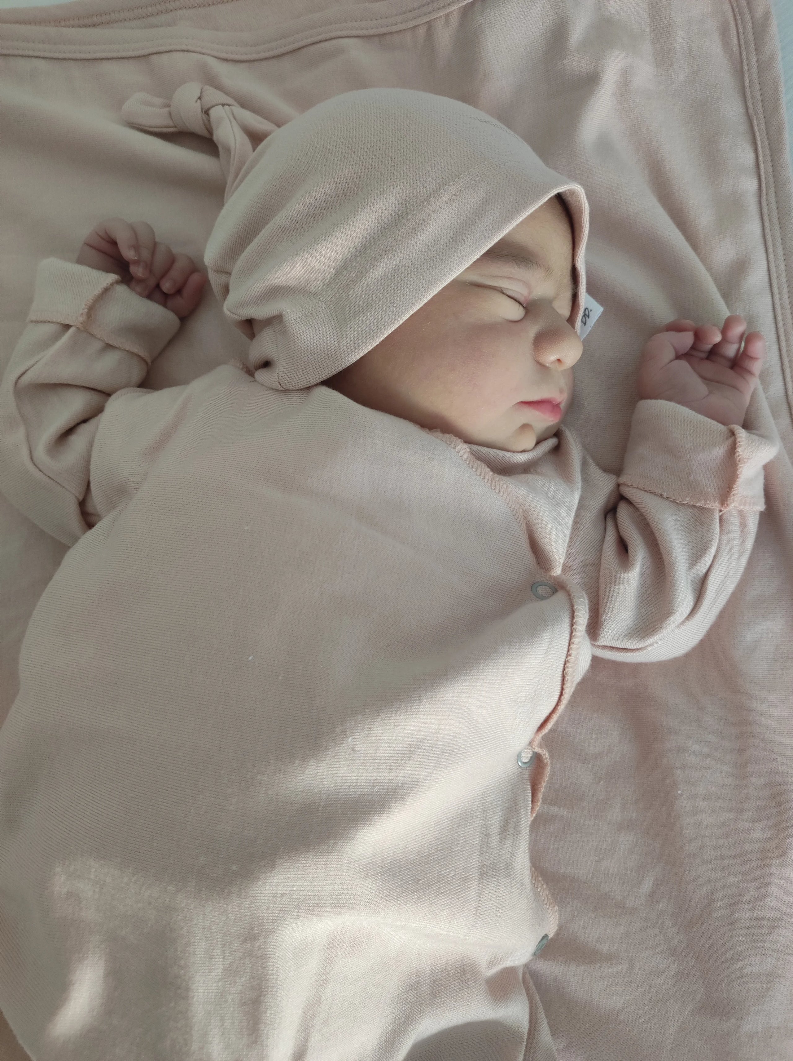 Tutina con piedi Pure - Rosa 07