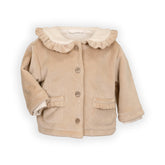 Curderoy-Jacke mit Teddykragen – MOCHA SAND 347 –  | Bamboom