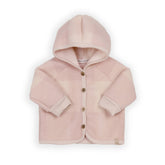 Kapuzenpullover aus Wollstoff – VINTAGE PINK 341 –  | Bamboom