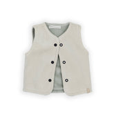 Wendbare Weste ohne Ärmel – SKY GREY 352 –  | Bamboom