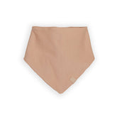 Dreieckiges Lätzchen mit Frottee-Seite – MOCHA SAND 347 –  | Bamboom