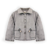 Jeanshemd für Jungen – GREY 348 –  | Bamboom