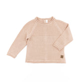 Rippstrick-Pullover mit Rückenausschnitt – ROSA 04 –  | Bamboom