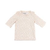 T-Shirt Mare Ärmel 3/4 UV50+-  Mädchen - FLOWER CREAM 244 -  | Bamboom
