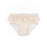 Badeanzug UV50+ – Mädchen – FLOWER CREAM 244 –  | Bamboom