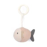 Spielzeug Pull & Shake, gestrickt – Fisch – ROSA 04 –  | Bamboom