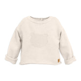 Gestrickter Pullover für Kinder „Bärchen“ – SAND 10 –  | Bamboom
