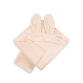 Babyhandtuch mit Ohren + Waschlappen – WATER PEACH 114 –  | Bamboom